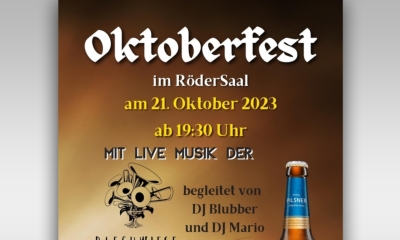 Oktoberfest im RöderSaal - Der RöderSaal wird zur Wies´n!